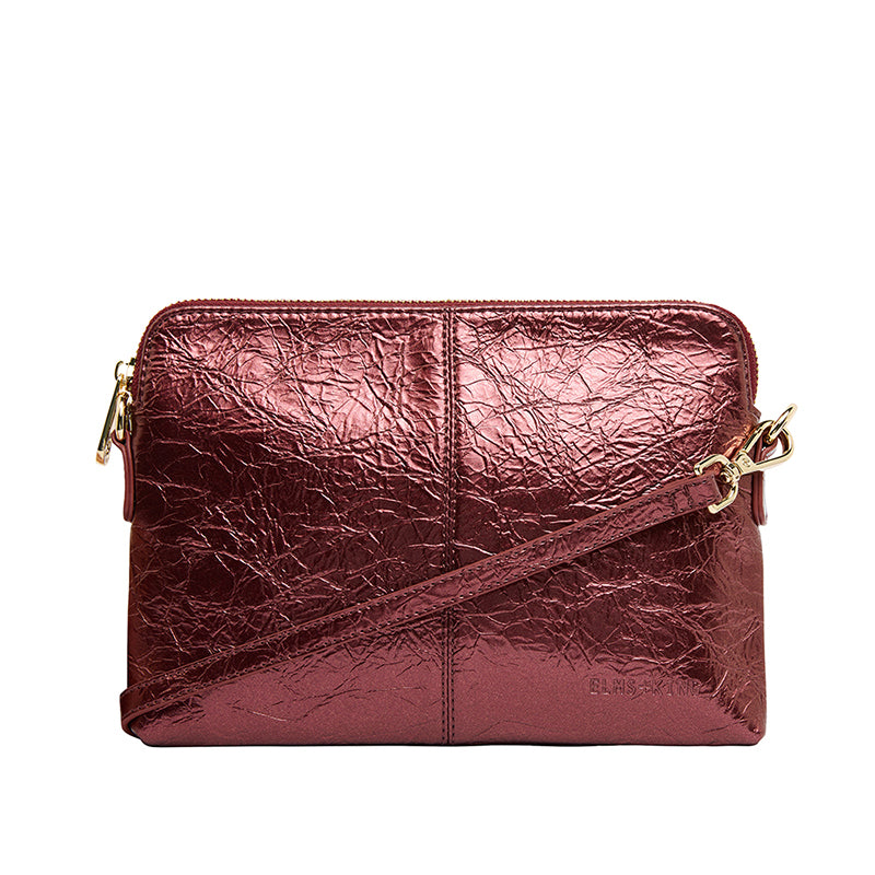 Bowery Wallet/Clutch Plum Crinkle