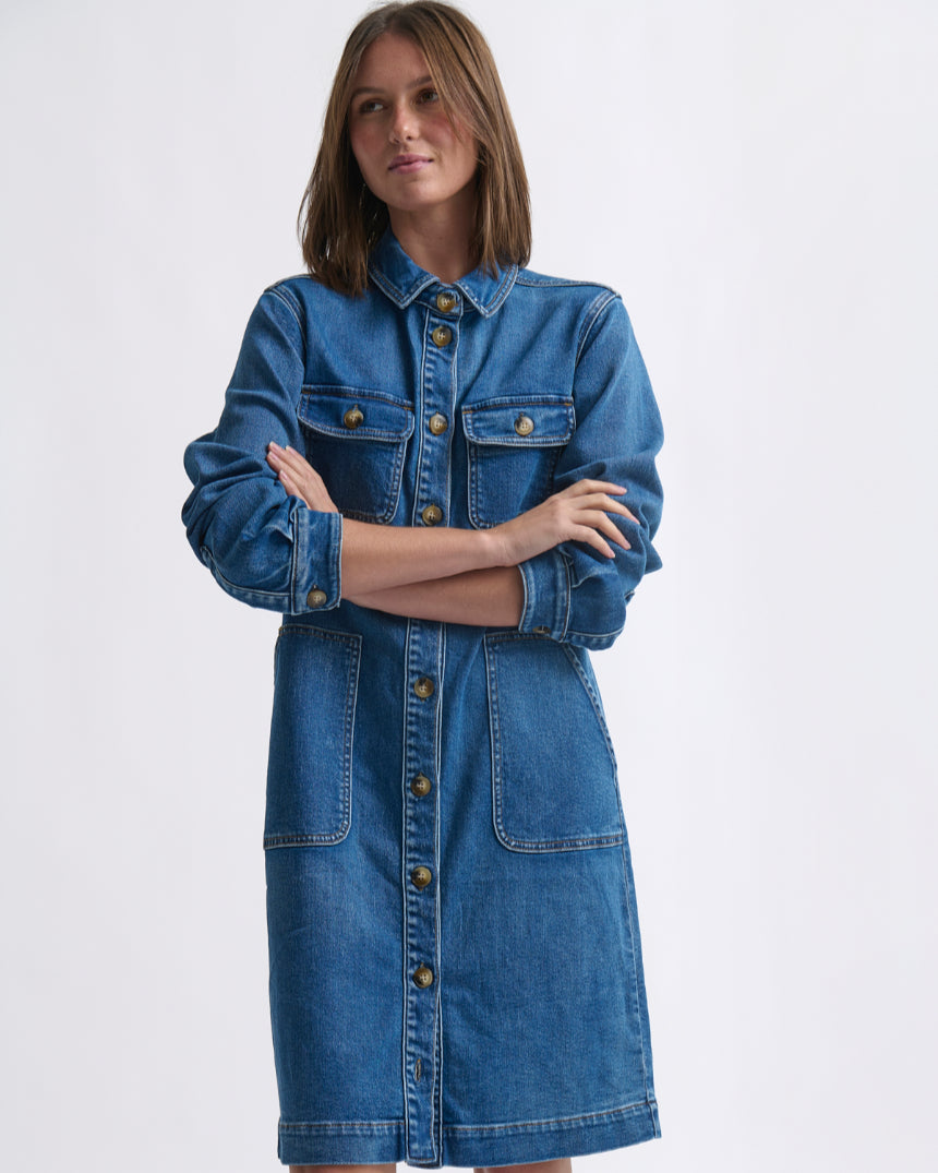 Brandy Dress Dakota Wash