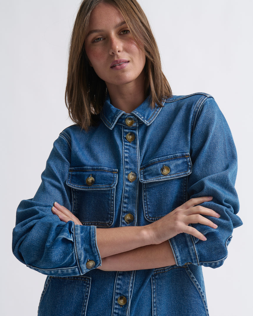 Brandy Dress Dakota Wash