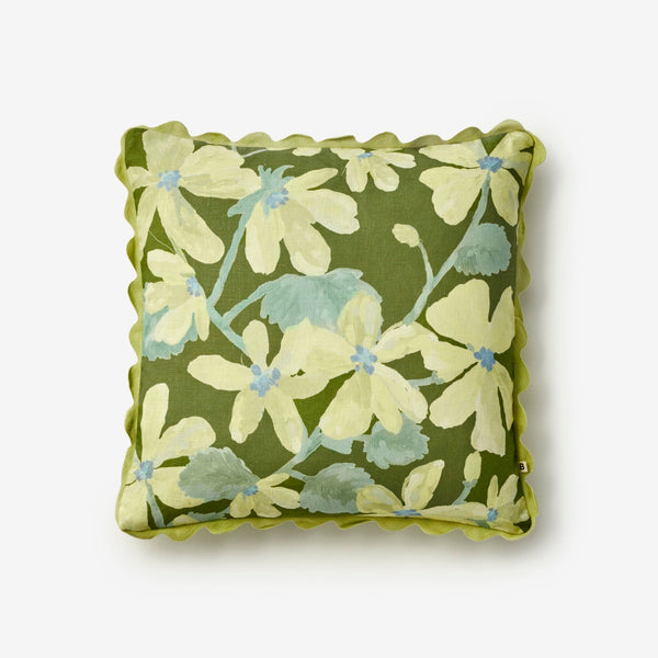 Violet Khaki Cushion 50x50cm