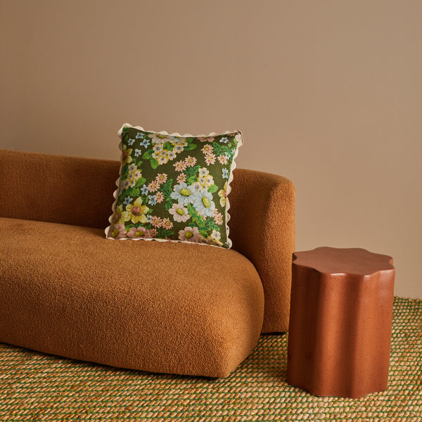 Buttercup Olive Cushion 50x50cm