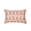 Martine Pink Linen Cushion 60x40cm