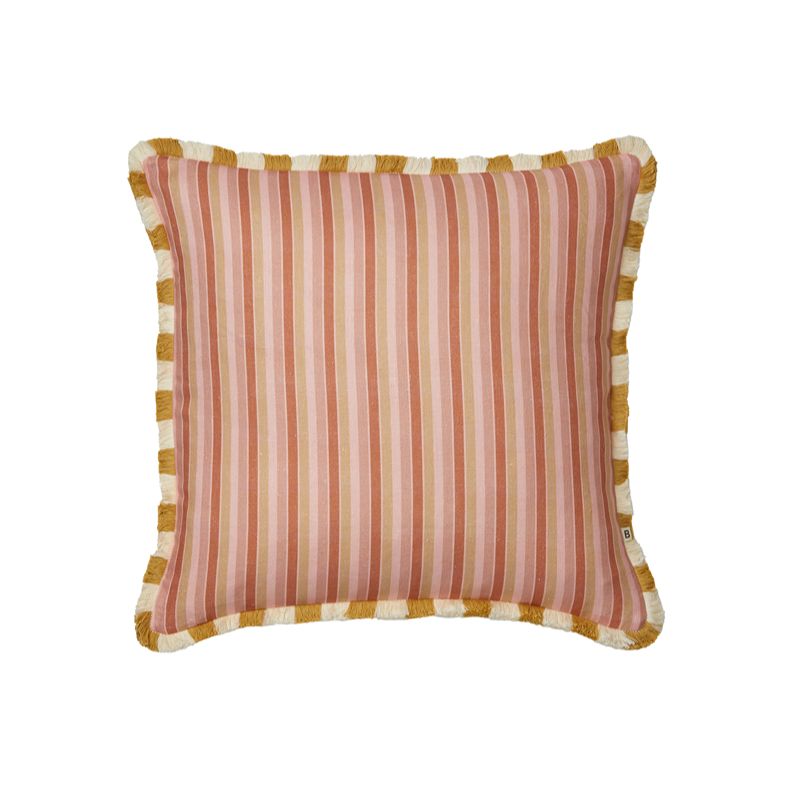 Garden Stripe Pink Cushion 50cm