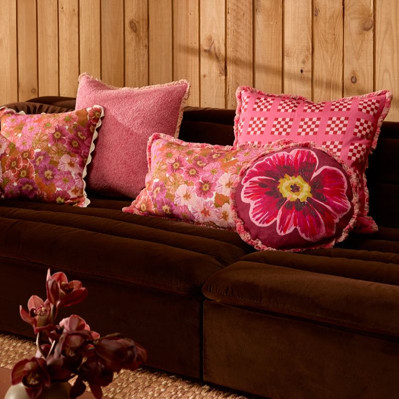 Grain Coral Cushion 50cm