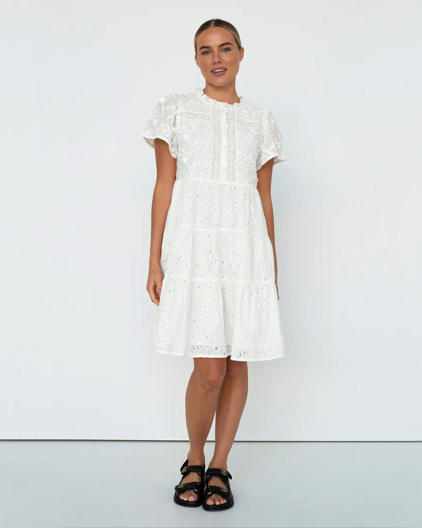 Camilla Dress White
