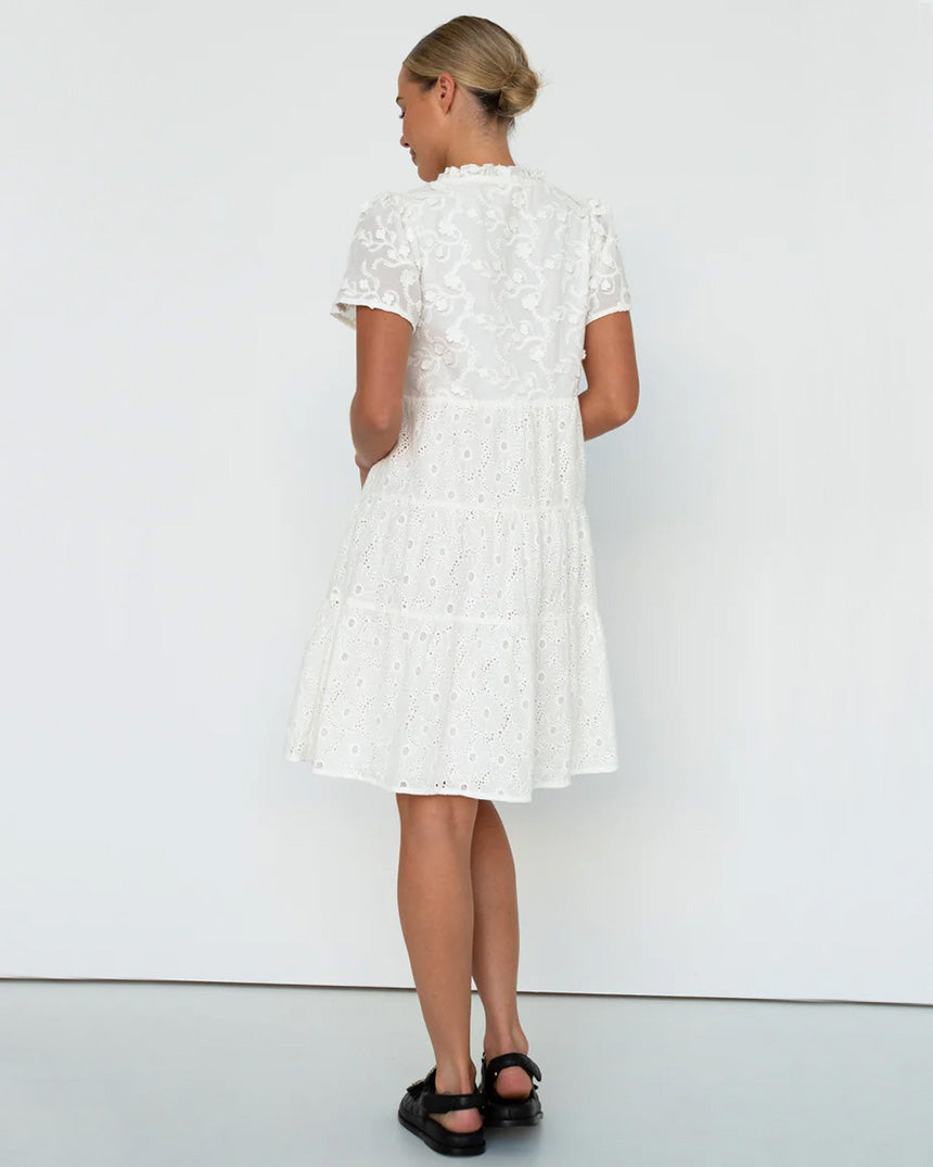 Camilla Dress White