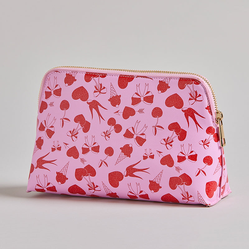 Medium Make Up Case Cherry Coded