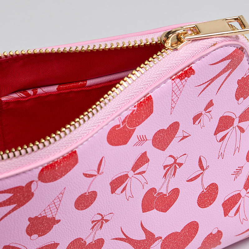 Medium Make Up Case Cherry Coded