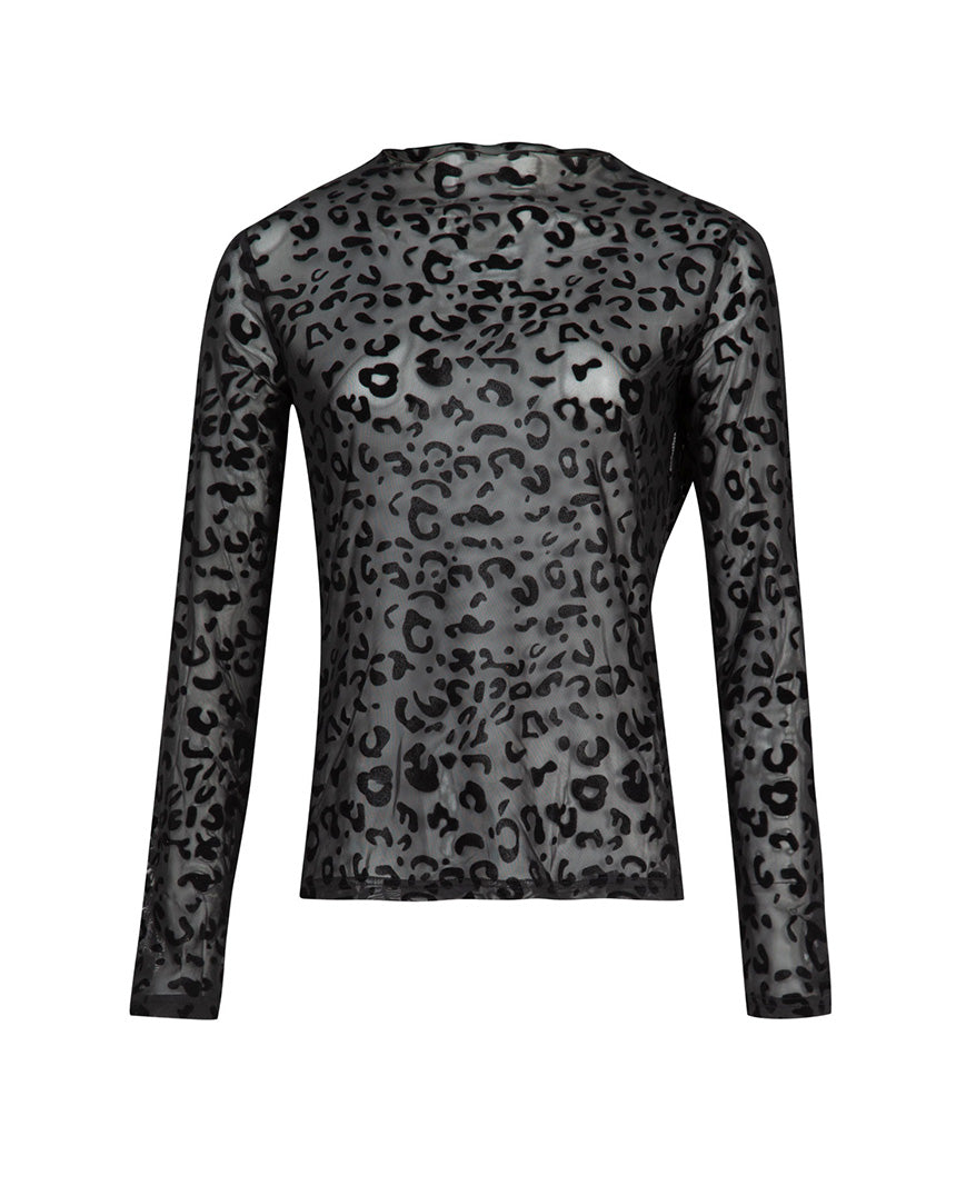 Spotted In The Wild Top Black