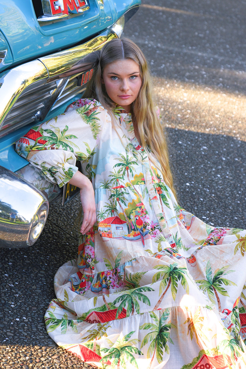 Picot-A-Boo Dress Palm Beach