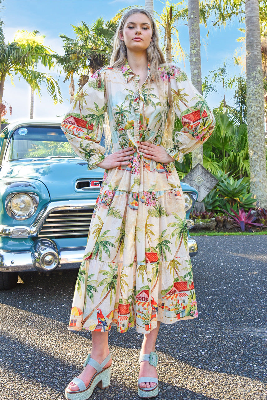 Picot-A-Boo Dress Palm Beach
