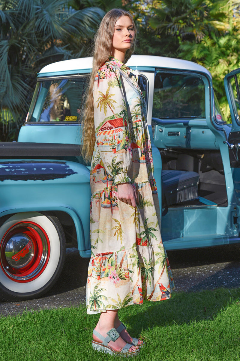 Picot-A-Boo Dress Palm Beach