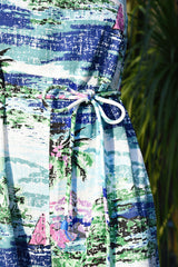 Beach Please Pantsuit Blue