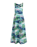 Bow-Nanza Dress Blue
