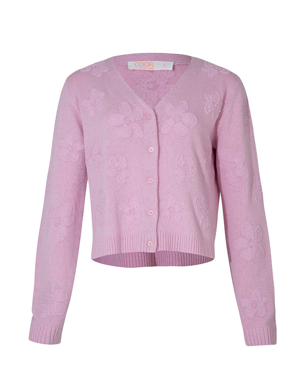 Cardi Game Cardigan Pink