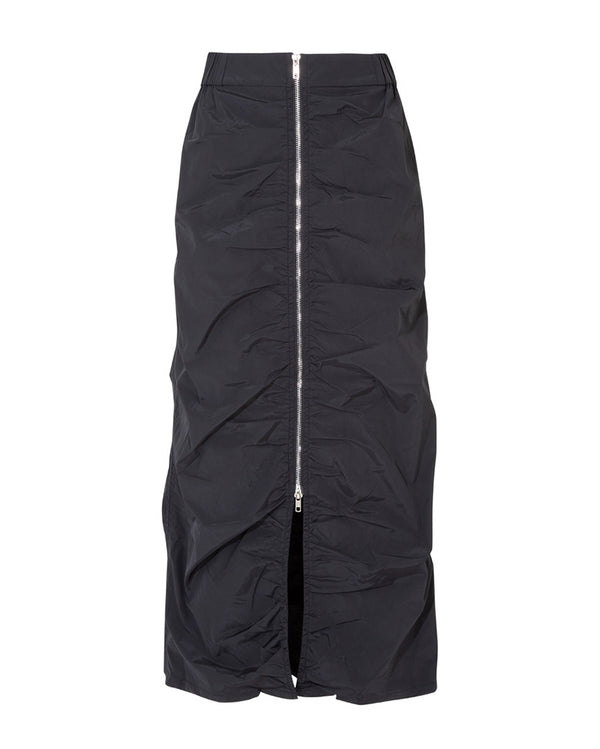 Zip It Up Skirt Black