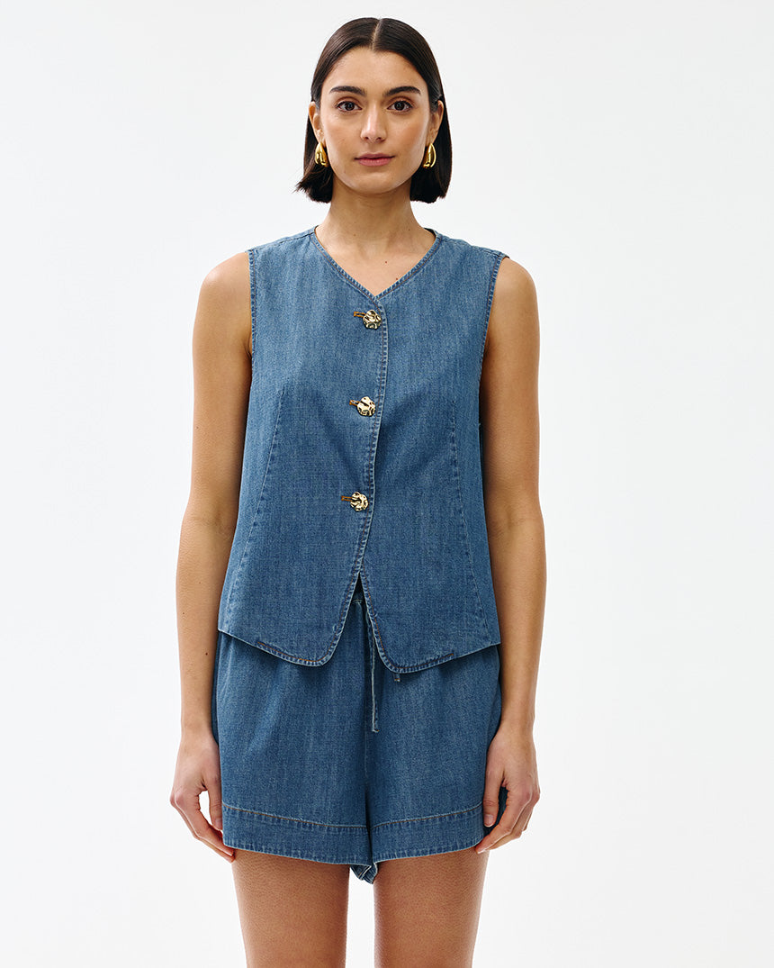 Camille Vest Denim