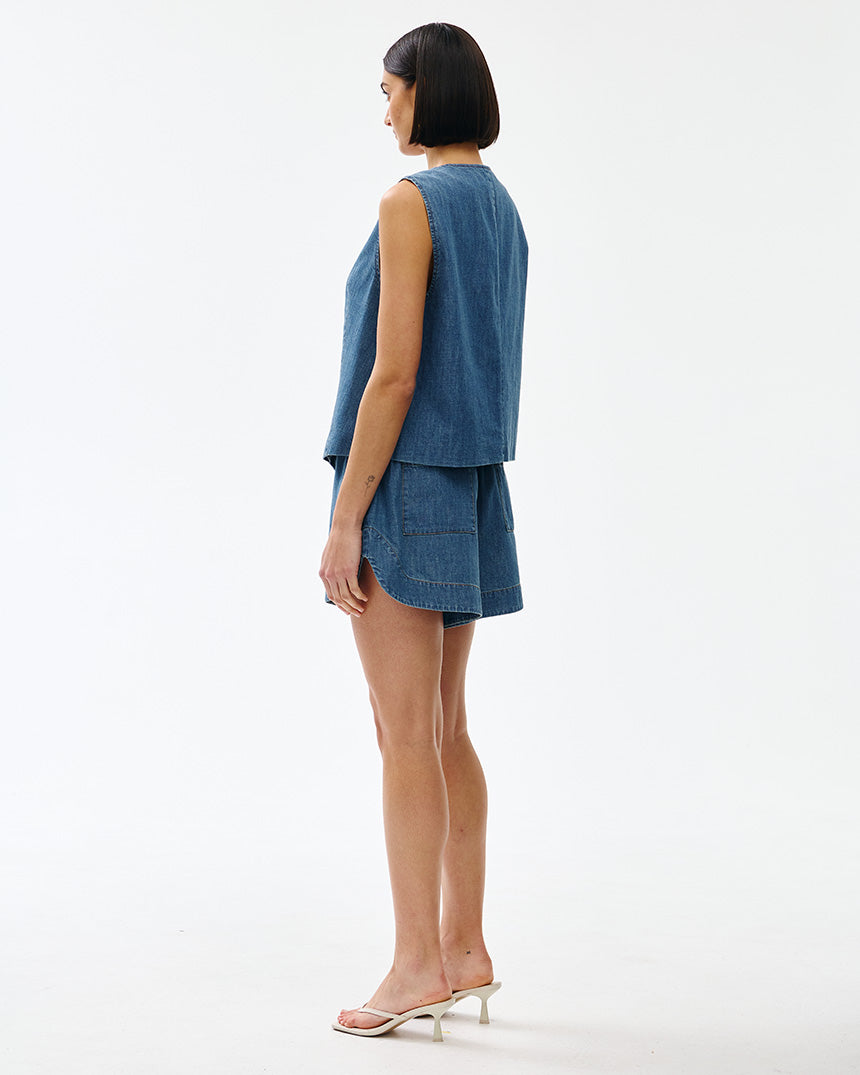 Camille Vest Denim
