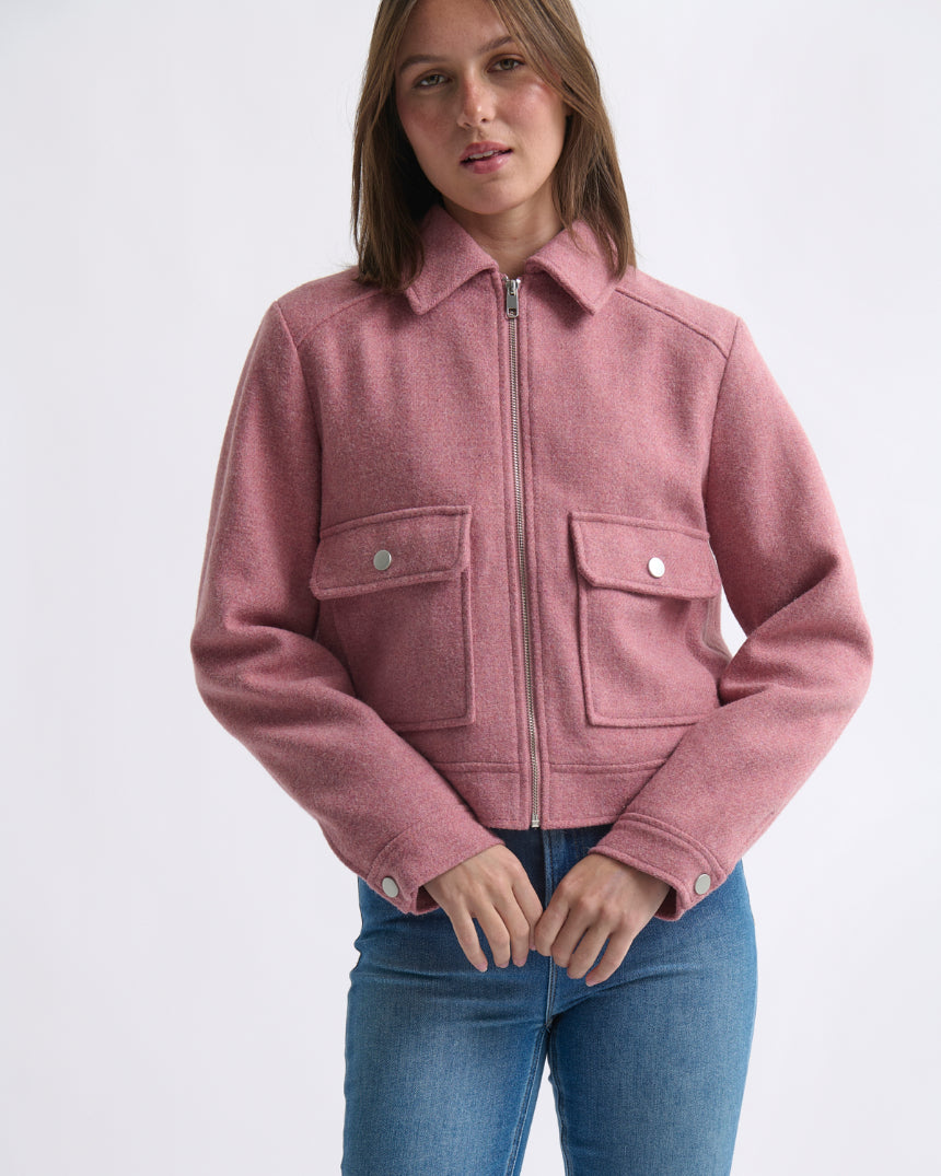 Carla Jacket Musk Pink
