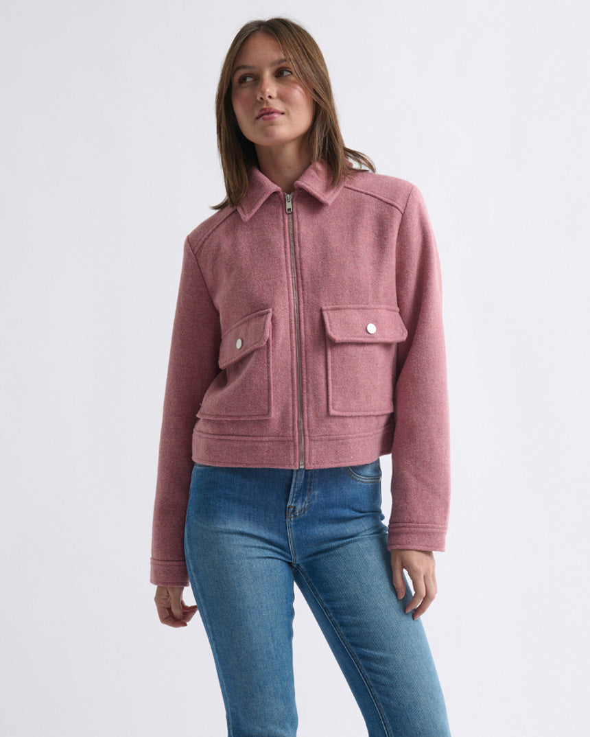 Carla Jacket Musk Pink