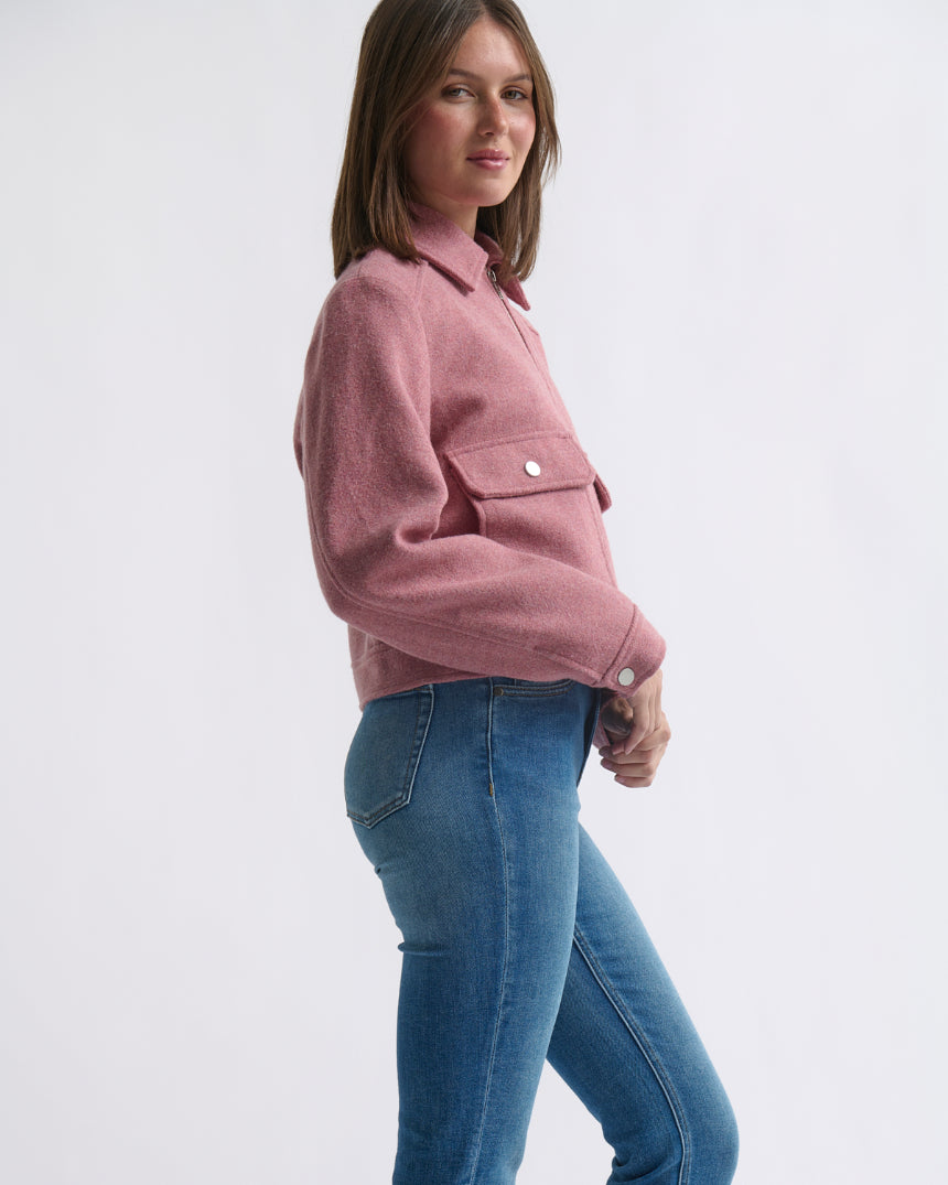 Carla Jacket Musk Pink