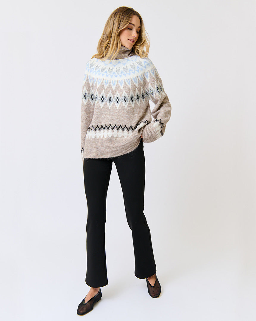 Annika Knit Sweater Apres Print