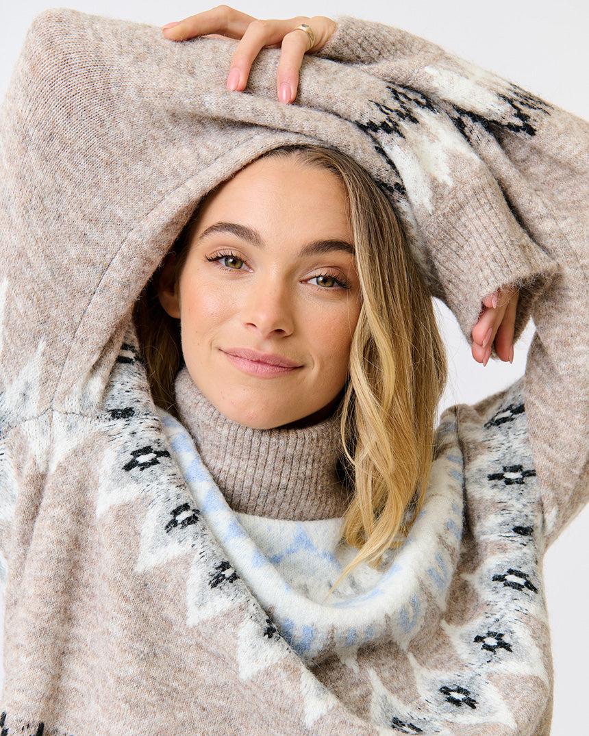 Annika Knit Sweater Apres Print