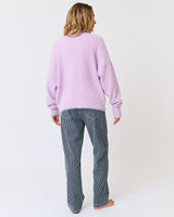 Emmie Knit Sweater Wisteria