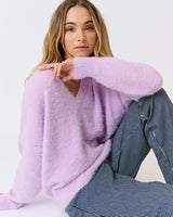 Emmie Knit Sweater Wisteria