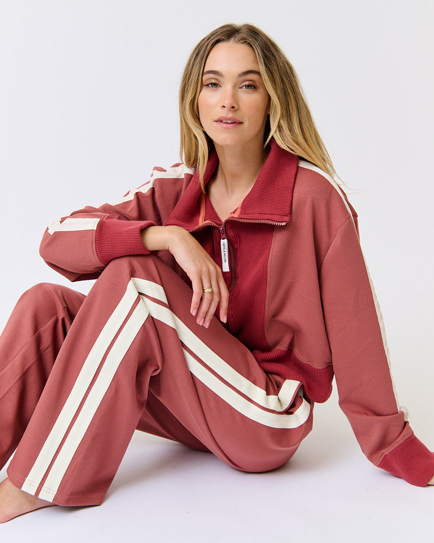 Adeline Pant Dusty Rose