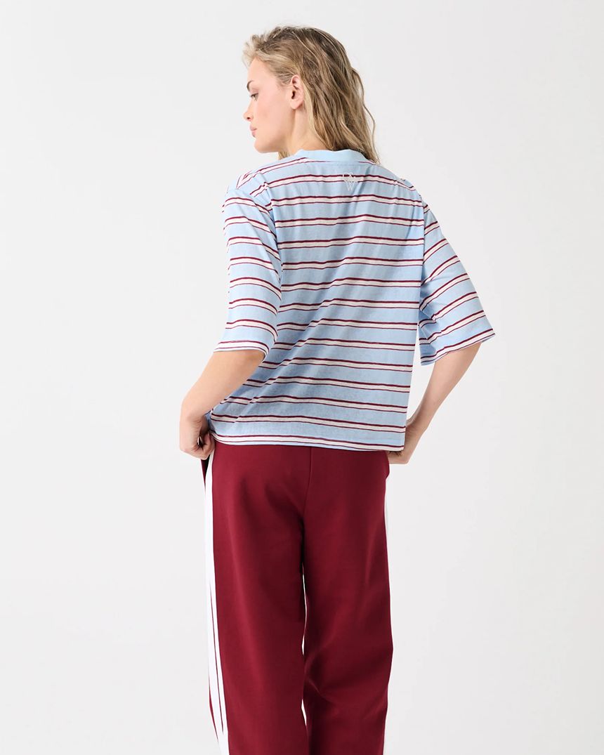 Hallie Tee Ice Berry Stripe