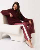 Lorenza Knit Sweater Plum