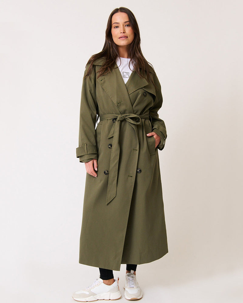 Sylvie Trench Khaki