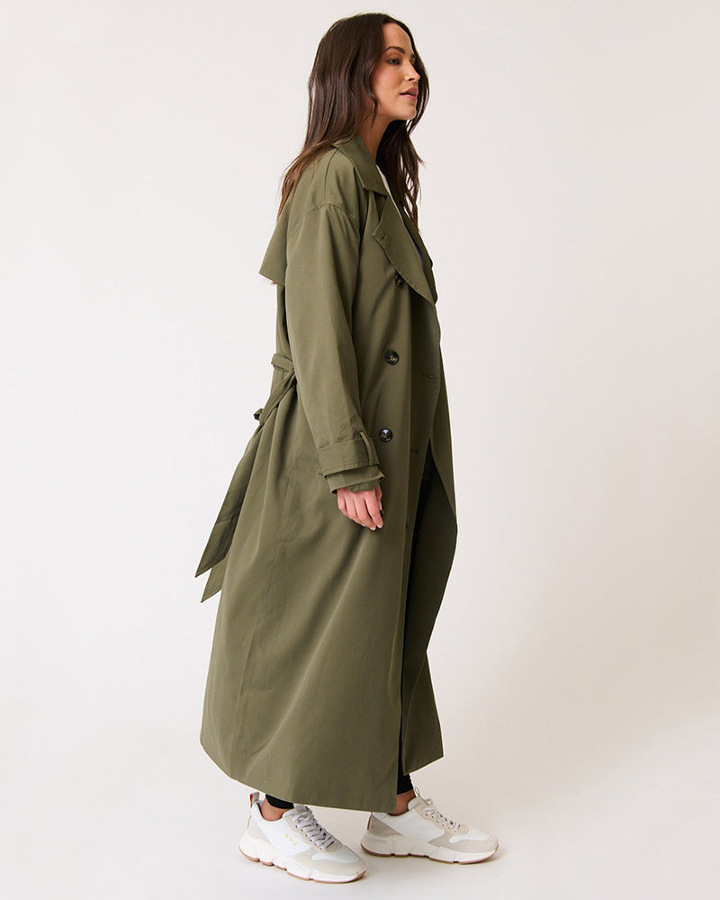 Sylvie Trench Khaki