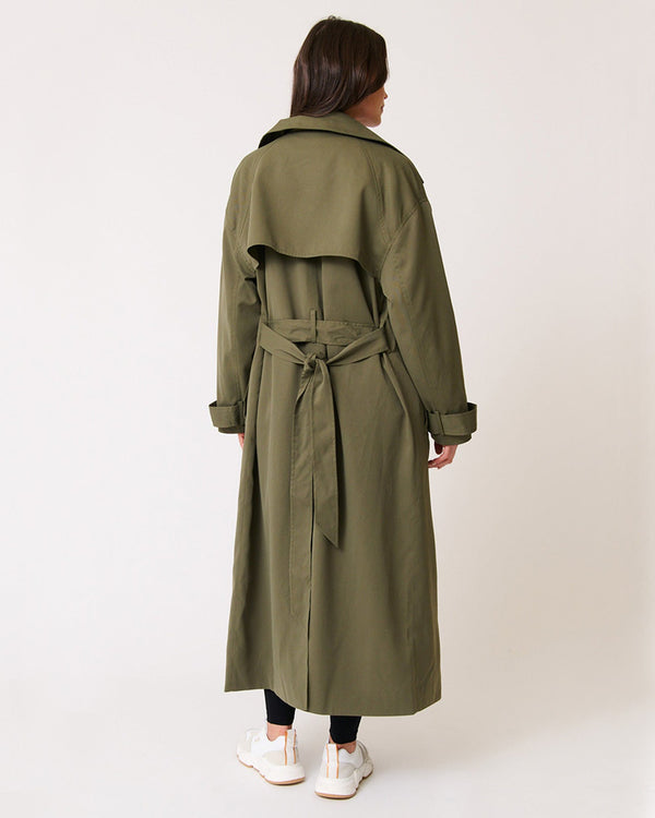 Sylvie Trench Khaki