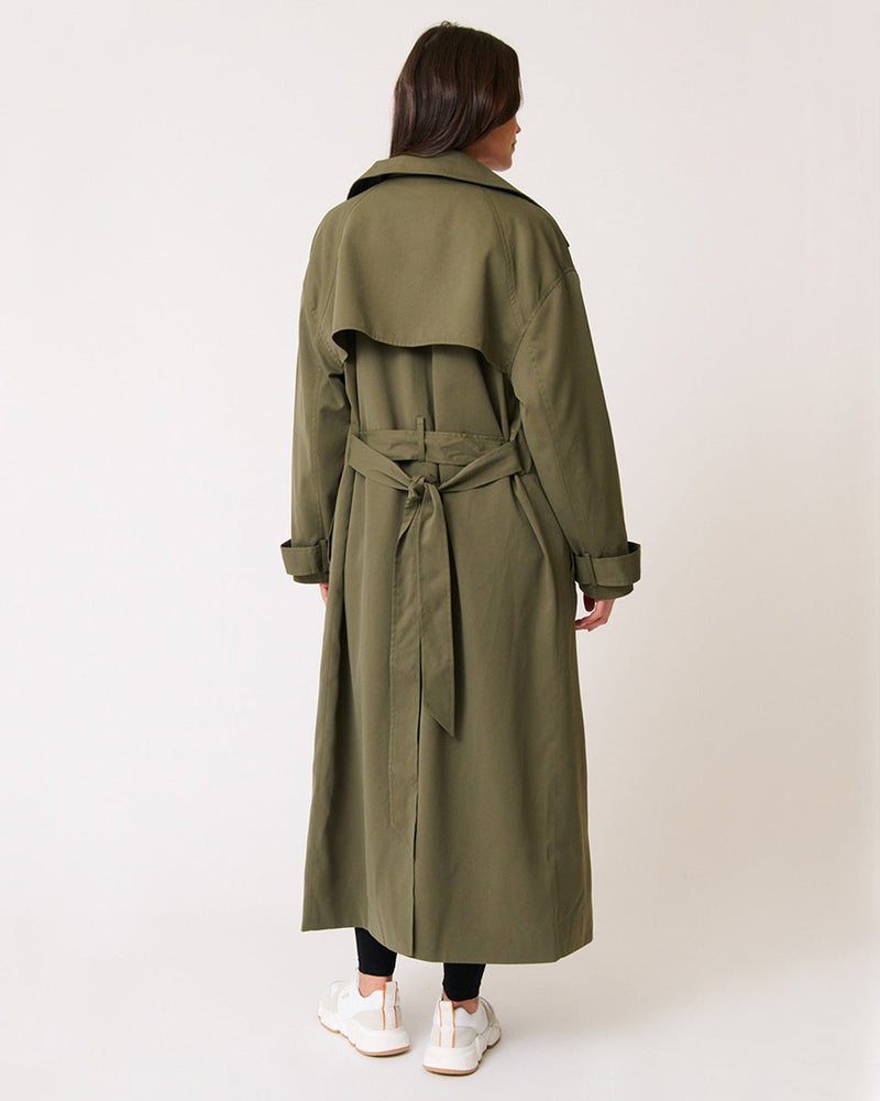 Sylvie Trench Khaki