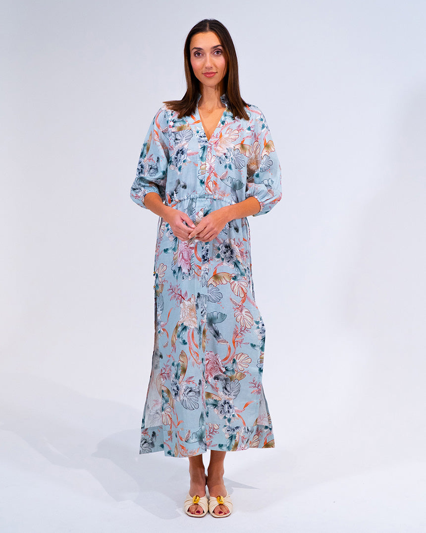 Cassandra Dress Oriental Floral