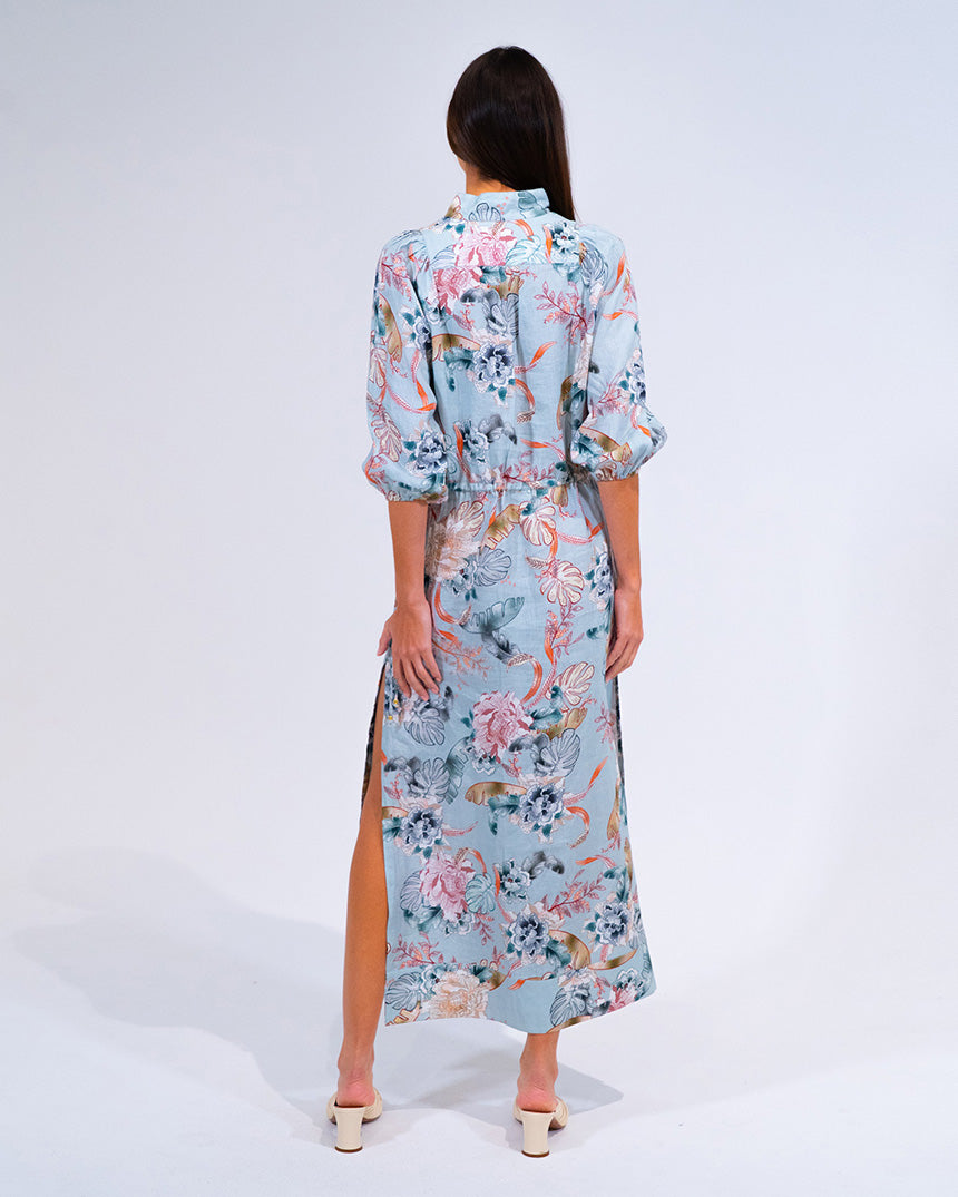 Cassandra Dress Oriental Floral