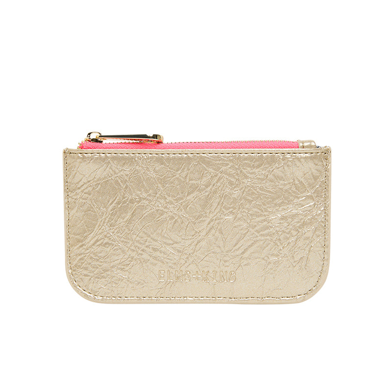 Centro Wallet Light Gold Crinkle