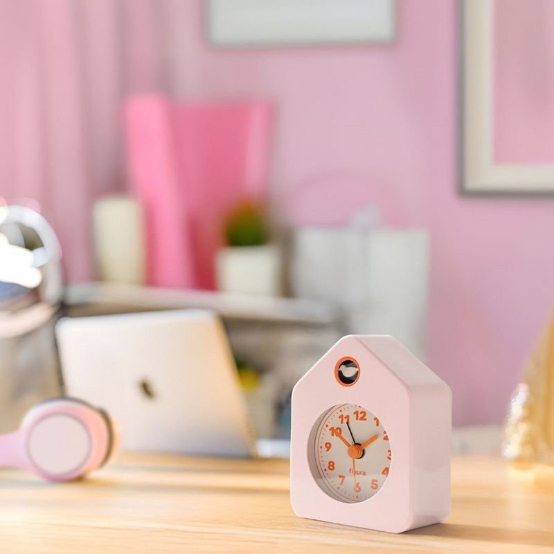 Little House Alarm Clock Pink