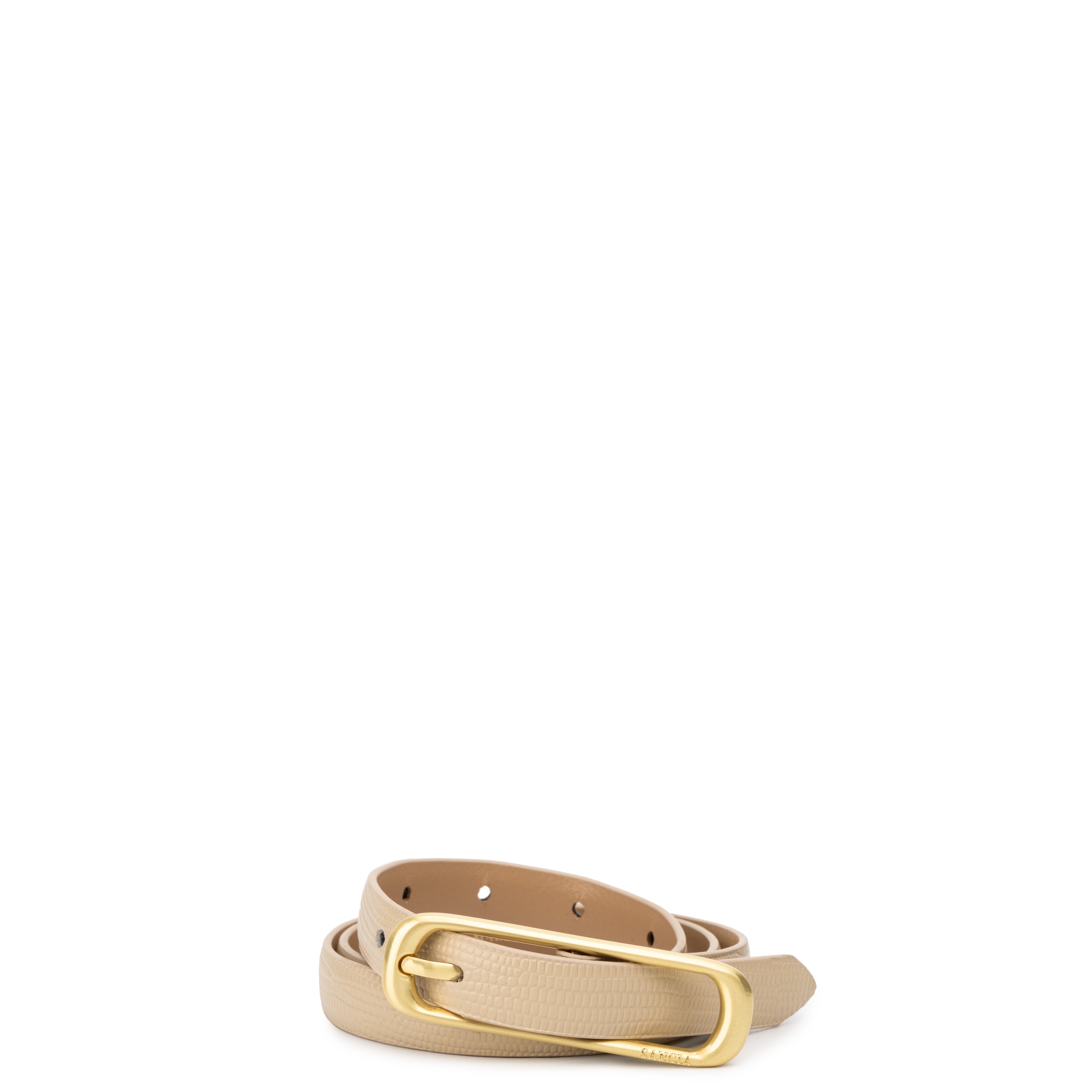 Felina Belt Almond Lizard