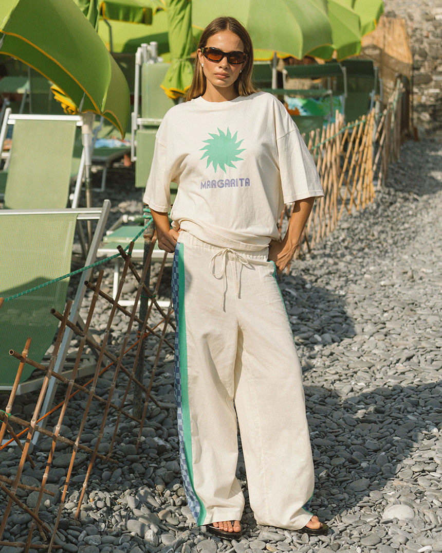 Margarita Oversized Tee Natural