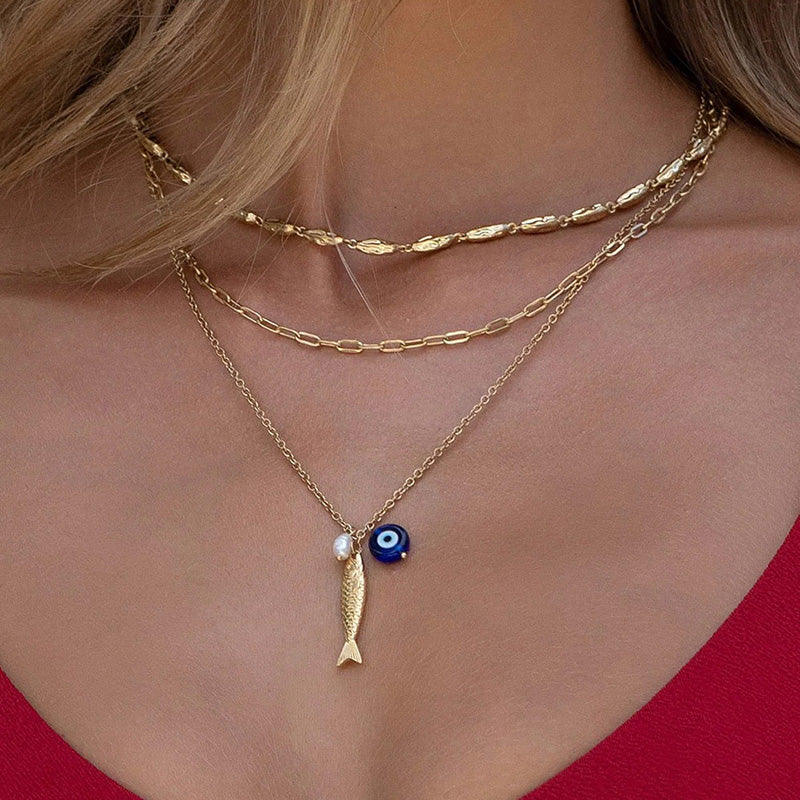 Sirena Charm Necklace