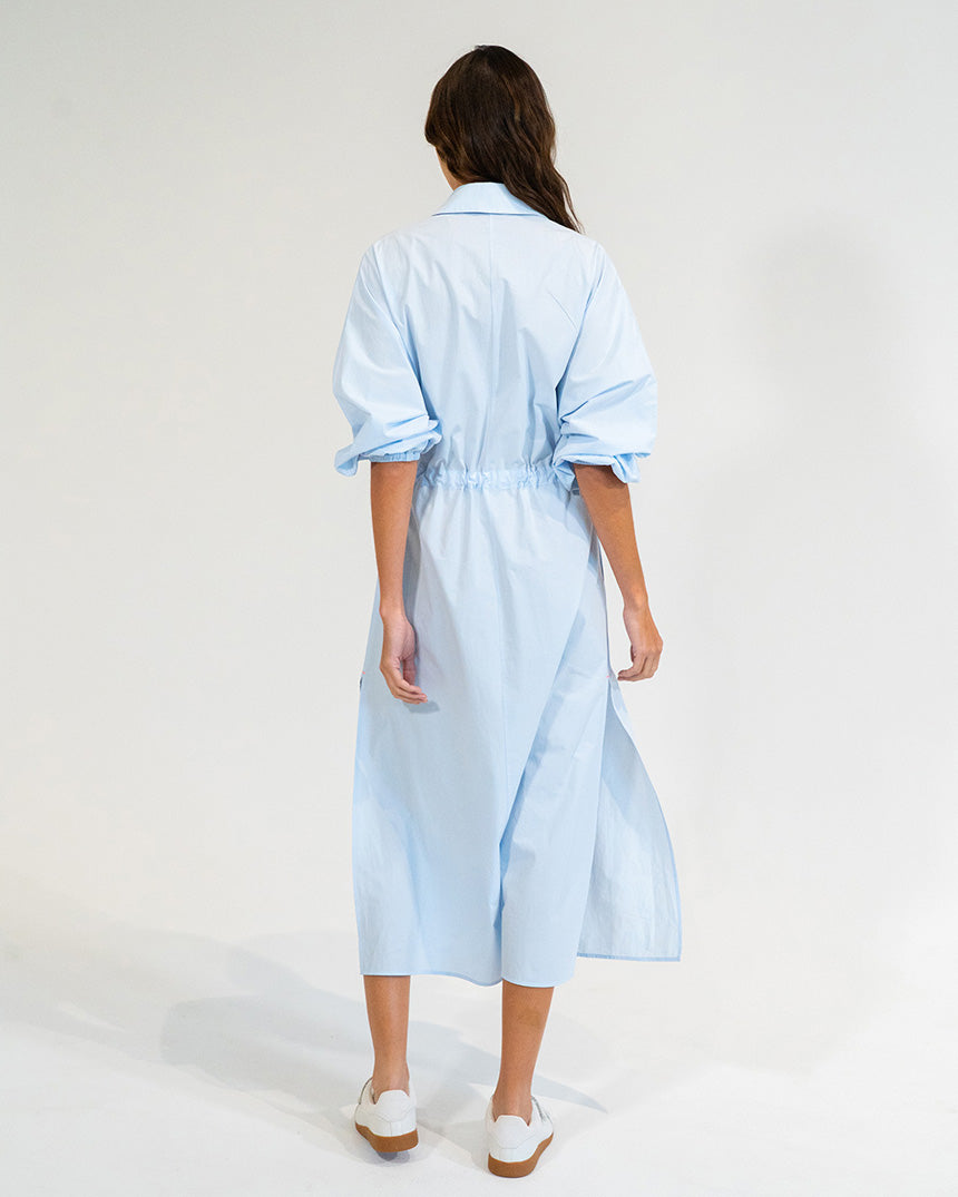 Daytona Shirt Dress Sky