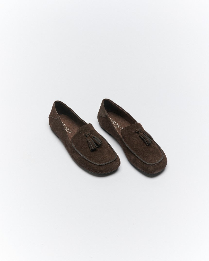 Dion Leather Loafer Bitter Chocolate