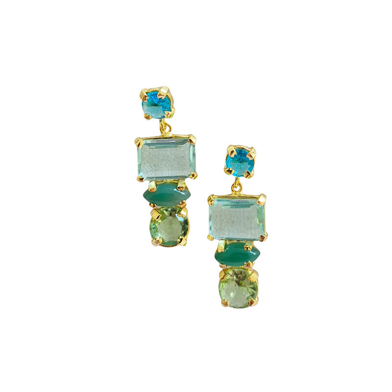 Gemma Gem Earrings