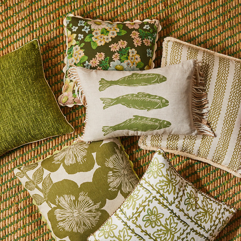 Gem Green Cushion 50x50cm