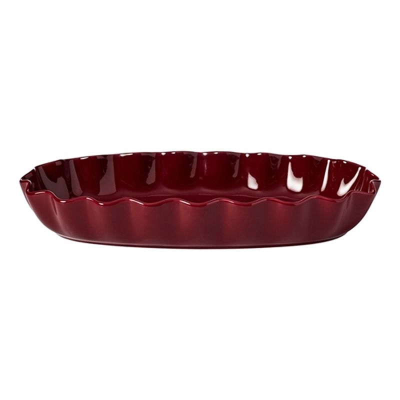 Ruffle Oval Serve Platter Elderberry 40cm