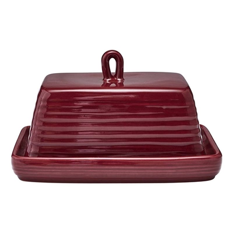 Ottawa Butter Dish Elderberry