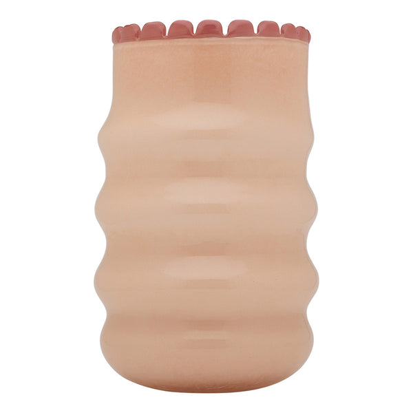 Tousle Frill Vase Dawn